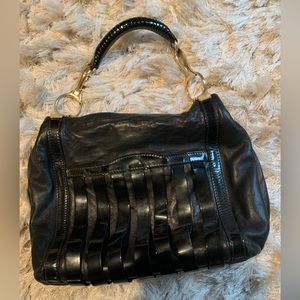 Authentic Versace leather bag